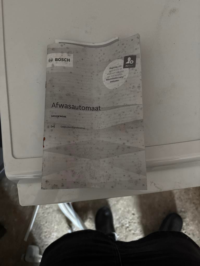 Bosch Afwasautomaat SRS2IKW04E - Compacte Vaatwasser, Ophalen, Zo goed als nieuw