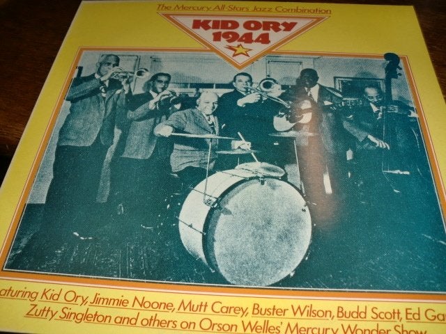 Kid Ory 1944 Joy Records  264   LP  UK  1981, LP, Ophalen of Verzenden, Zo goed als nieuw, 12 inch