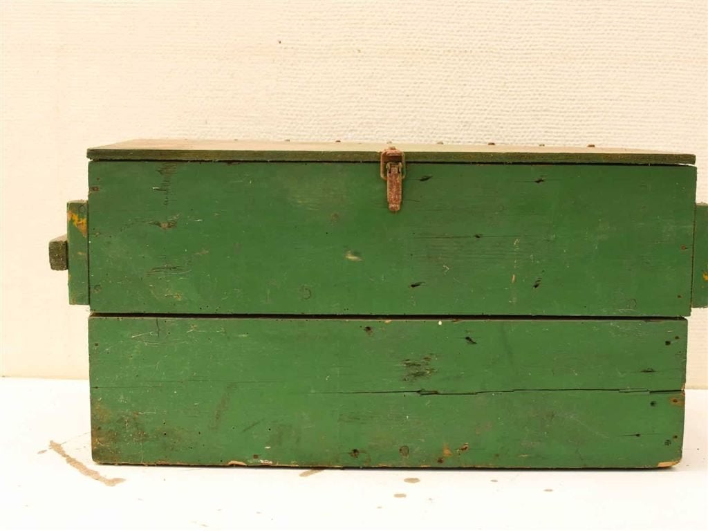 Houten kist 52447, Minder dan 50 cm, Gebruikt, 50 tot 100 cm, Ophalen of Verzenden