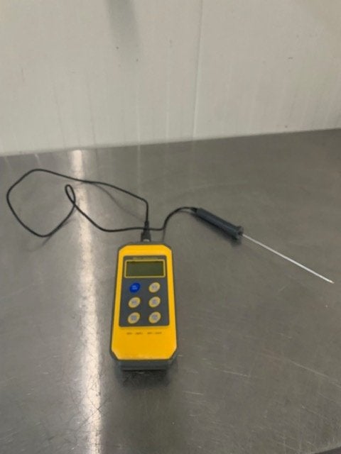 Hendi Digitale Horeca Kernthermometer met Stiftsonde, Hendi, Geel, Ophalen of Verzenden, Overige materialen