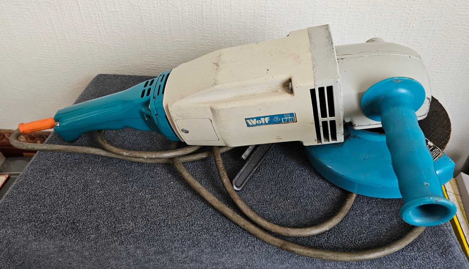 Wolf Sapphire 7G Haakse Slijper - Vintage Krachtpatser, Doe-het-zelf en Verbouw, Ophalen, Gebruikt