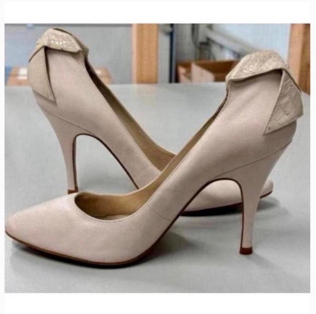 DUNE - Hoge hakken pumps high heels Maat 41 creme als nieuw, Kleding | Dames, Schoenen, Zo goed als nieuw, Pumps, Beige, Ophalen of Verzenden