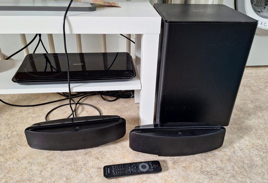 Philips hts 6520 home theater 2.1, Ophalen, Philips, Gebruikt, Blu-ray-speler