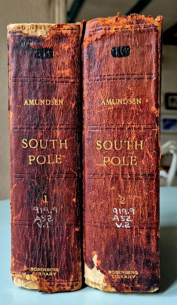 Roald Amundsen The South pole 1912 ,1e editie. Vol I & II, Antiek en Kunst, Antiek | Boeken en Bijbels, Verzenden, Roald Amundsen