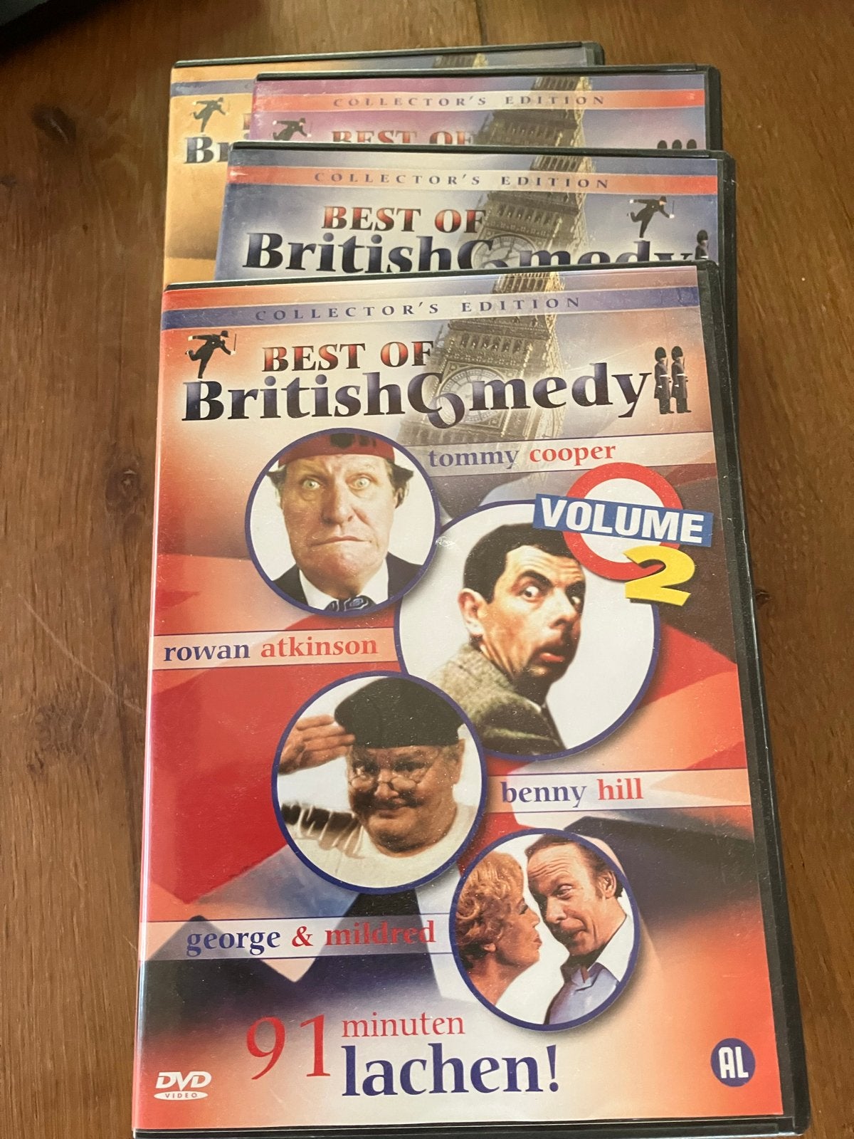 Best of British Comedy DVD Boxset - Volume 2, Alle leeftijden, Ophalen of Verzenden, Zo goed als nieuw
