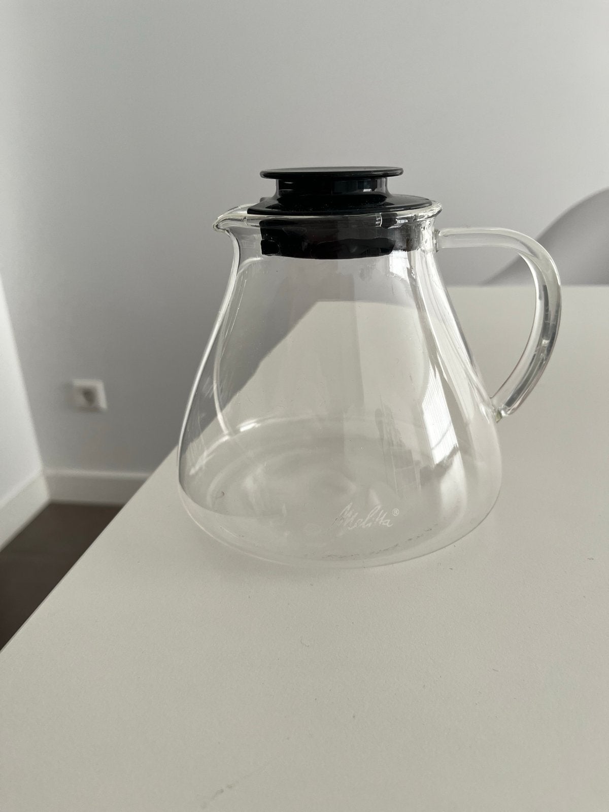 Melitta Glazen Koffiekan - Zo goed als nieuw, Huis en Inrichting, Overige typen, Ophalen, Zo goed als nieuw, Glas
