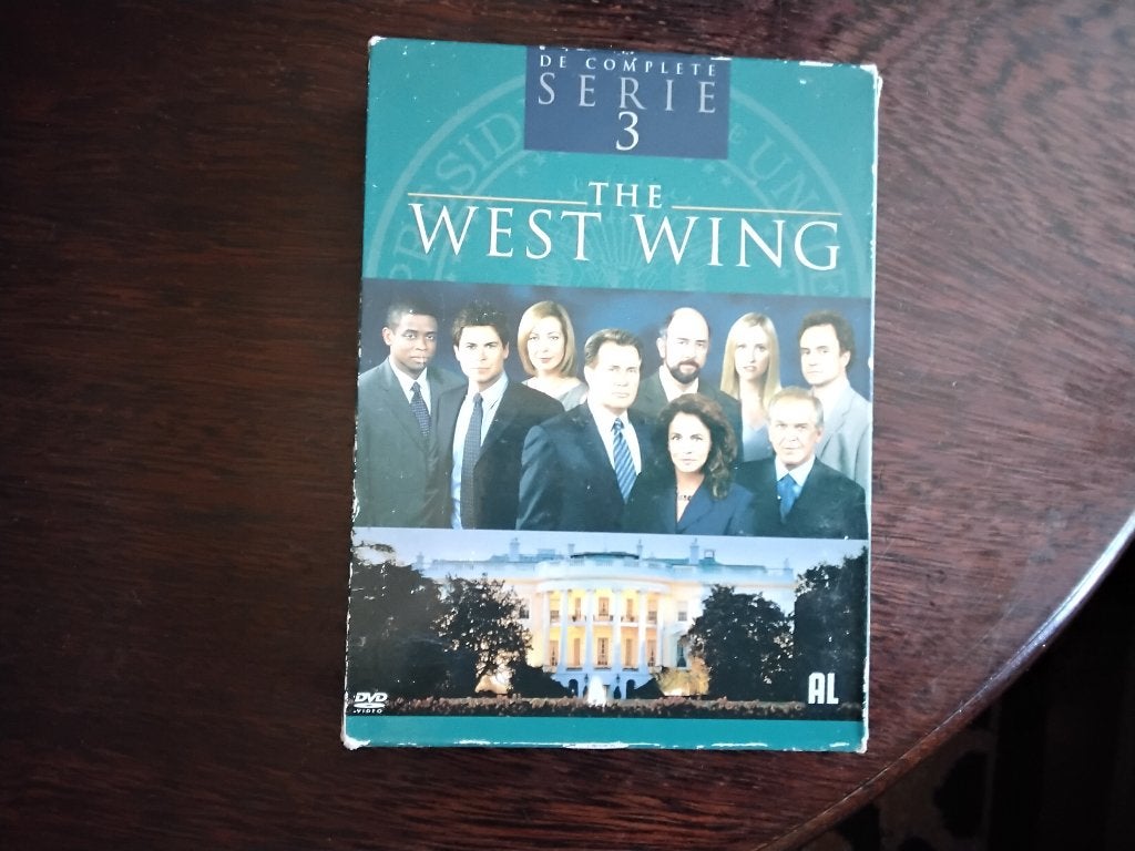 The west wing serie 3 compleet, 6disk, origineel, Engels, Alle leeftijden, Nederlands, Drama