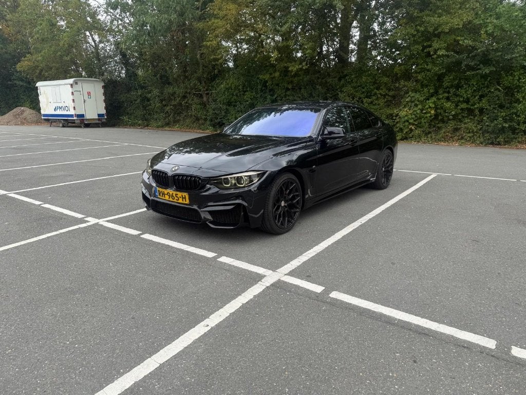 BMW 4-Serie Gran Coupé 420i 184pk Aut 2017 Zwart, 1998 cc, Achterwielaandrijving, 4 cilinders, Overige kleuren