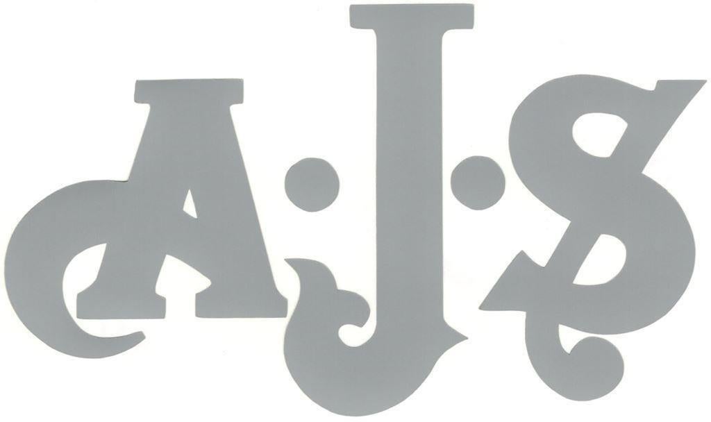 AJS sticker #5, Ophalen of Verzenden