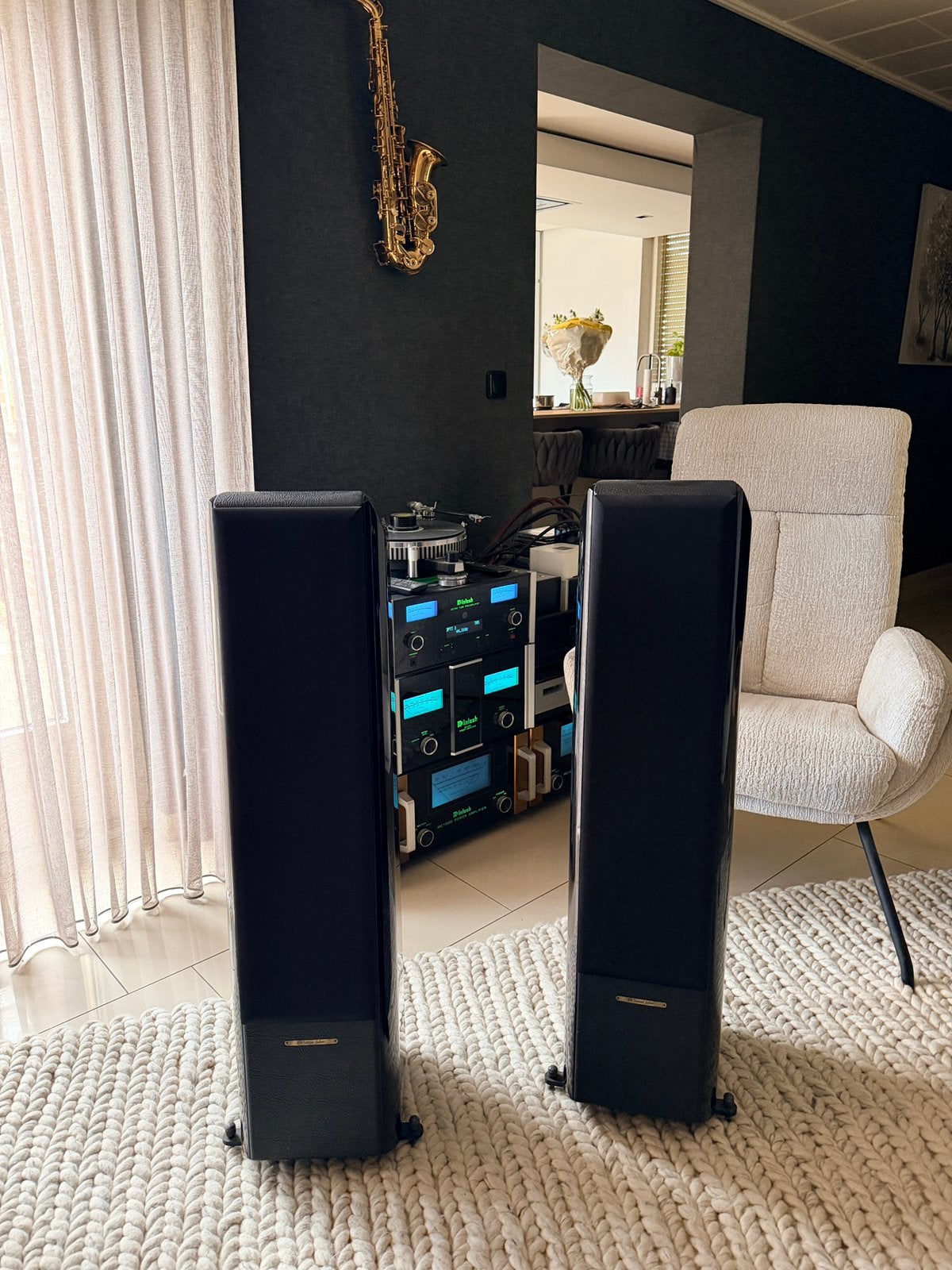 Sonus Faber - Concerto Grand Piano (pianolak en leer)