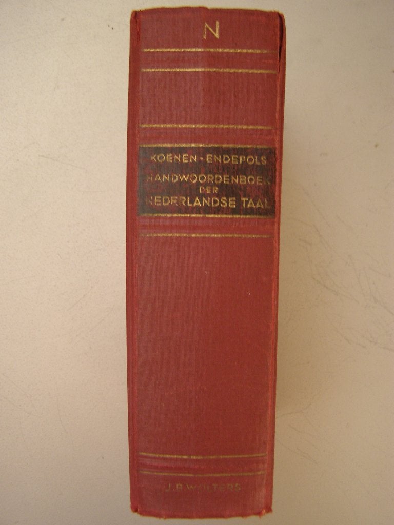Koenen–Endepols, Handwoordenboek der Nederlandse Taal, 1960, Boeken, Woordenboeken, Gelezen, Koenen of Wolters, Nederlands, Ophalen of Verzenden