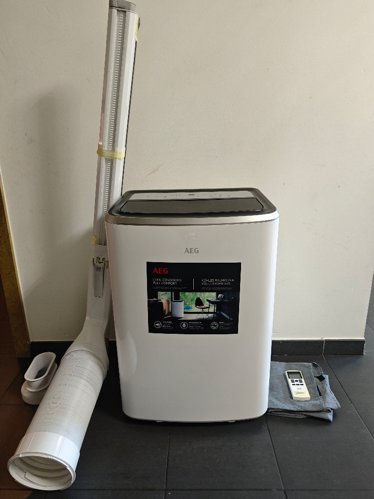 ​AEG Mobiele Airco AXP26U338CW, Ophalen, Zo goed als nieuw