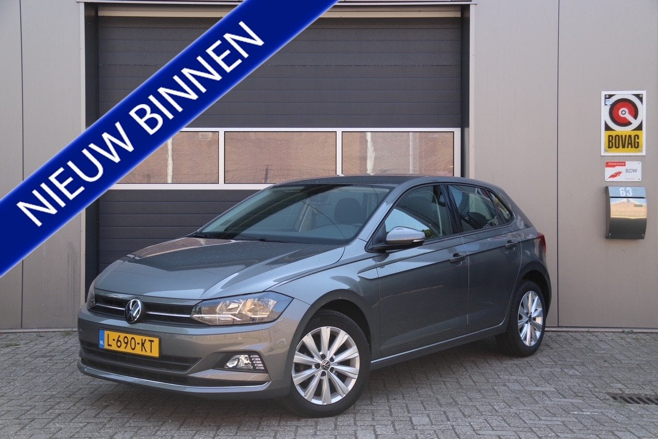 Volkswagen Polo 1.0 TSI Highline, Carplay, Cruise, Navi, Voorwielaandrijving, Gebruikt, 49 €/maand, Origineel Nederlands