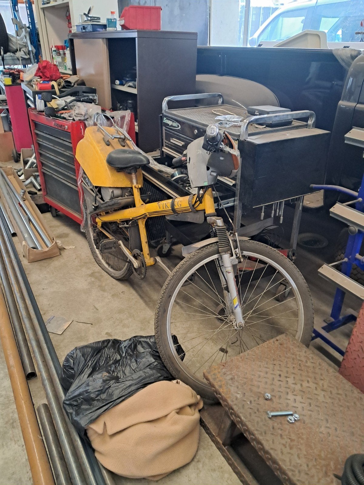 Viking Elektrische Fiets - Opknapper/Onderdelen, Fietsen en Brommers, Ophalen, Gebruikt, Minder dan 30 km per accu, Overige merken