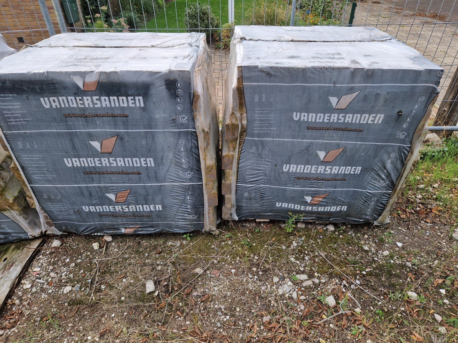 Gevelstenen Vandersanden Anicius brown-white-gray, Ophalen, Nieuw, Bakstenen