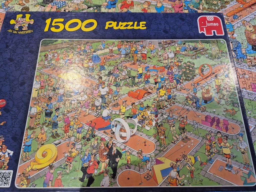 jan van haasteren, Hobby en Vrije tijd, Denksport en Puzzels, Ophalen of Verzenden, 500 t/m 1500 stukjes, Zo goed als nieuw, Legpuzzel