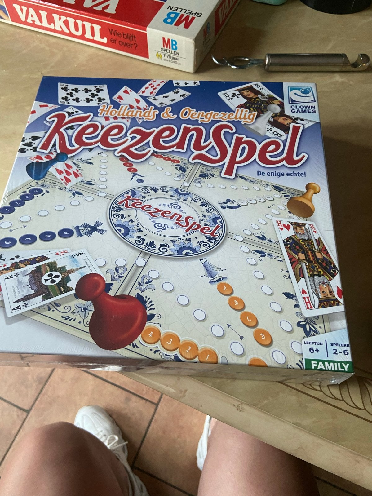 Keezenspel - Hollands & Ongezellig - Nieuw in folie, Een of twee spelers, Ophalen of Verzenden, Nieuw