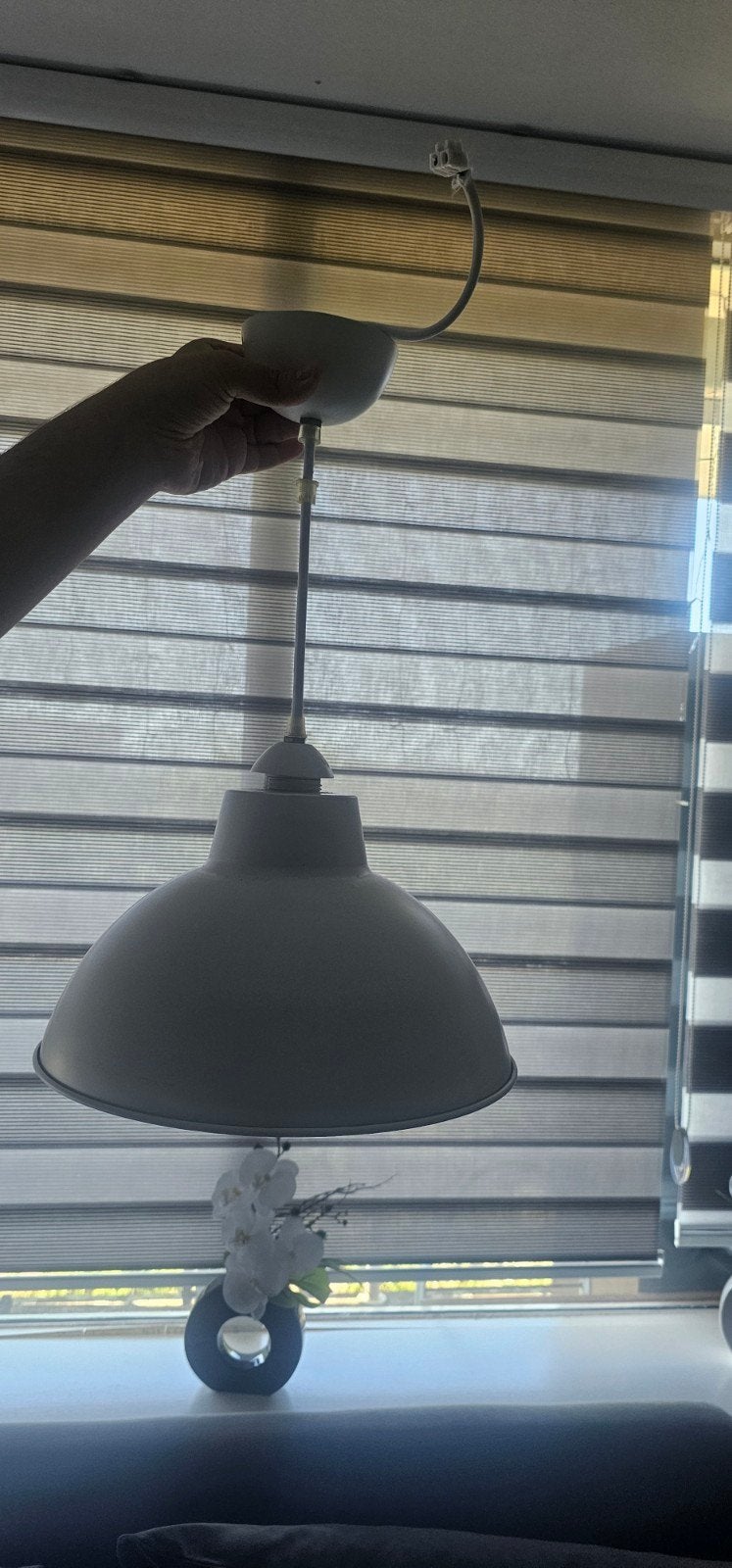 Set van 3 hanglampen: modern, industrieel en klassiek, Huis en Inrichting, Gebruikt, Textiel, Modern, Industrieel, Klassiek, E27 (groot)