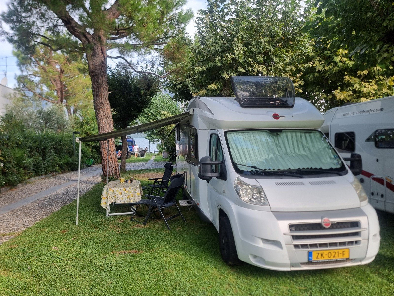 3 mnd garantie, hefbed, vast bed, 2x airco,xxl garage,89dkm, Caravans en Kamperen, Integraal, Fiat, Bedrijf, Fiat