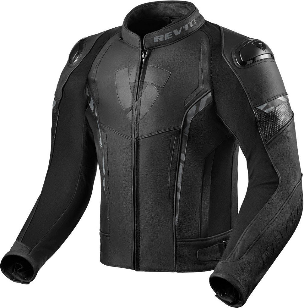 Te koop: REV’IT Glide, leren motorjas, mt 46, Motoren, Kleding | Motorkleding, Ophalen, REV'IT!, Heren, Jas | leer