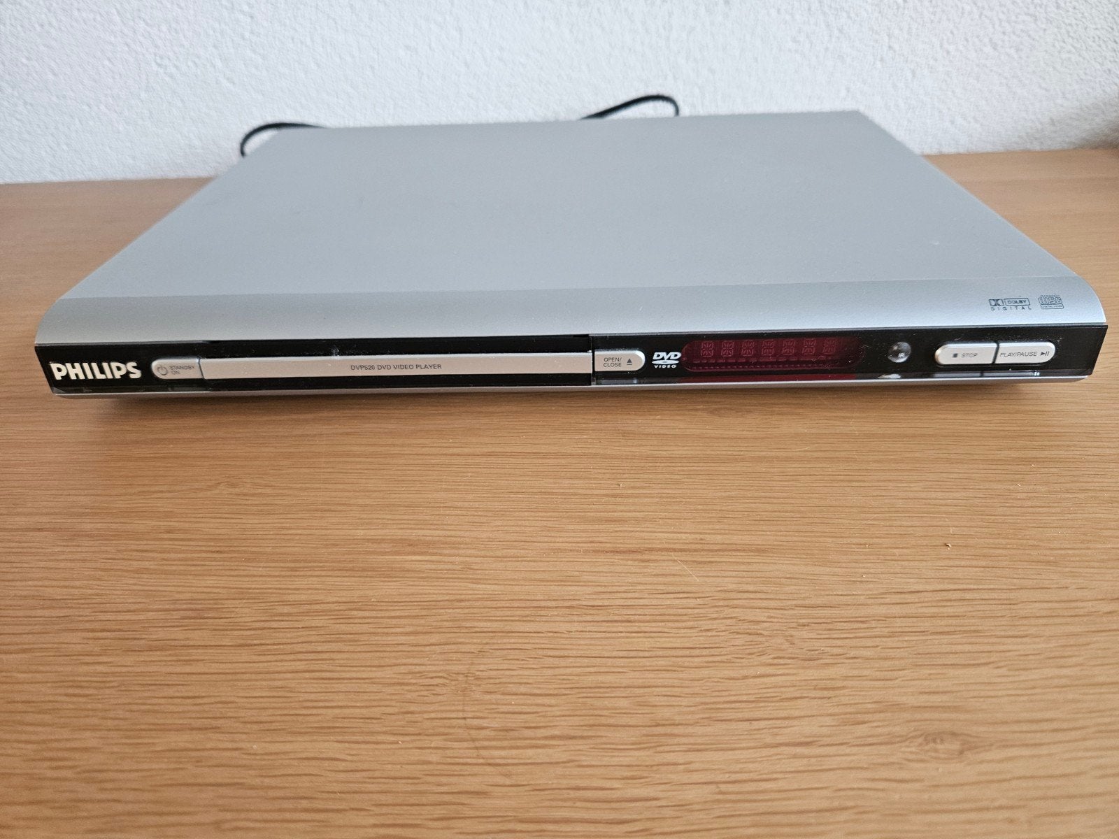 Philips DVP520/00 DVD-speler, Ophalen of Verzenden, Zo goed als nieuw, Dvd-speler, Philips
