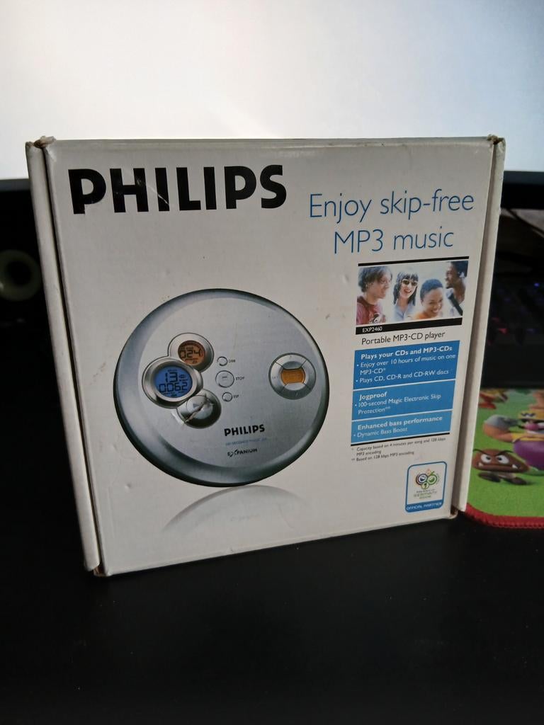 Philips EXP2460/00 mp3 portable, Audio, Tv en Foto, Ophalen of Verzenden, Discman