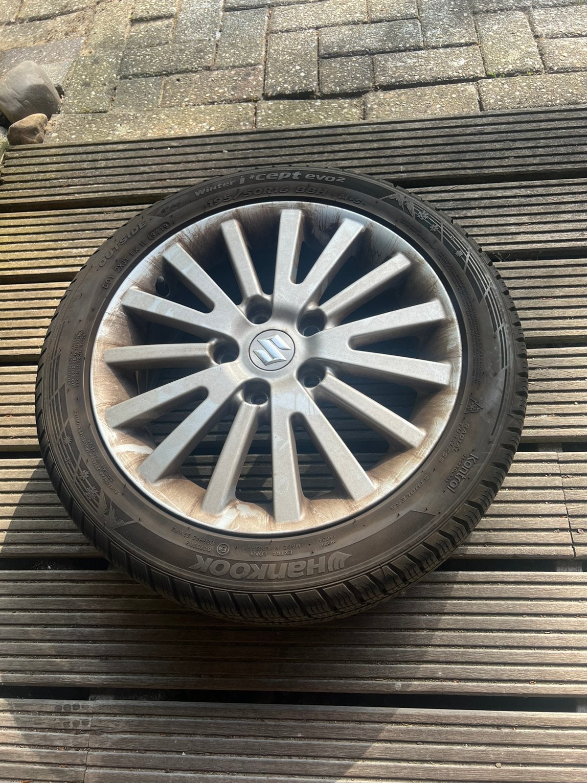 Suzuki Swift Sport Winterset 16 inch, Auto-onderdelen, Banden en Velgen, Ophalen, 16 inch, Banden en Velgen, Winterbanden