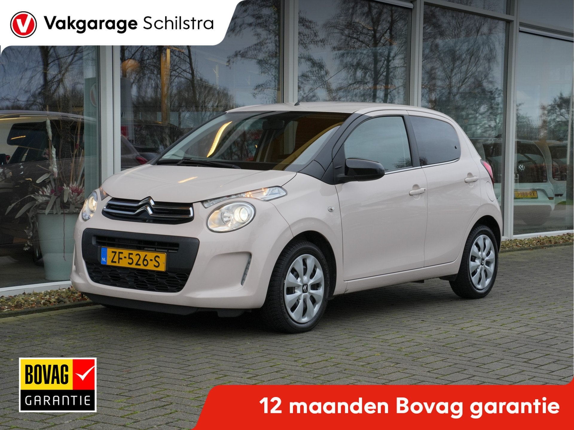 Citroën C1 1.0 VTi Feel Automaat | Bluetooth | Airco, 12 maanden, Stof, Gebruikt, 4 stoelen