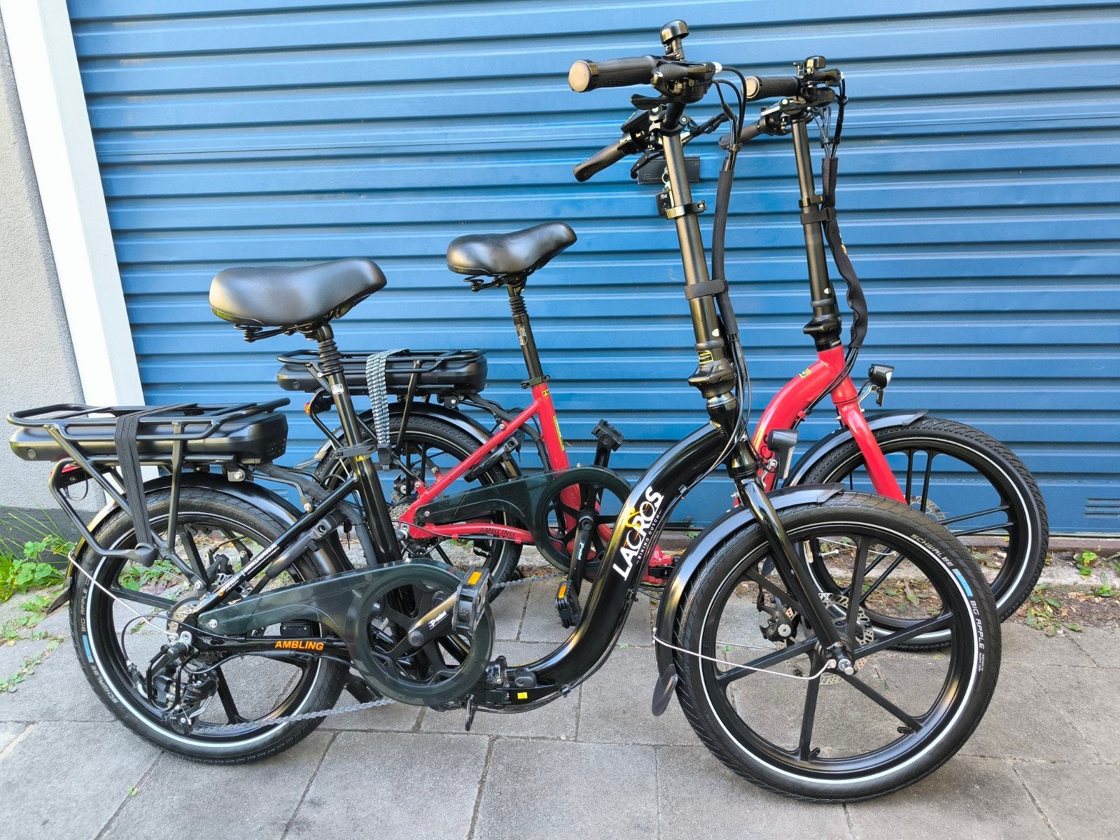 2x Z.G.A.N Lacros Ambling A400 Elektrische Vouwfietsen, 20 inch of meer, Versnellingen, Ophalen of Verzenden, Zo goed als nieuw