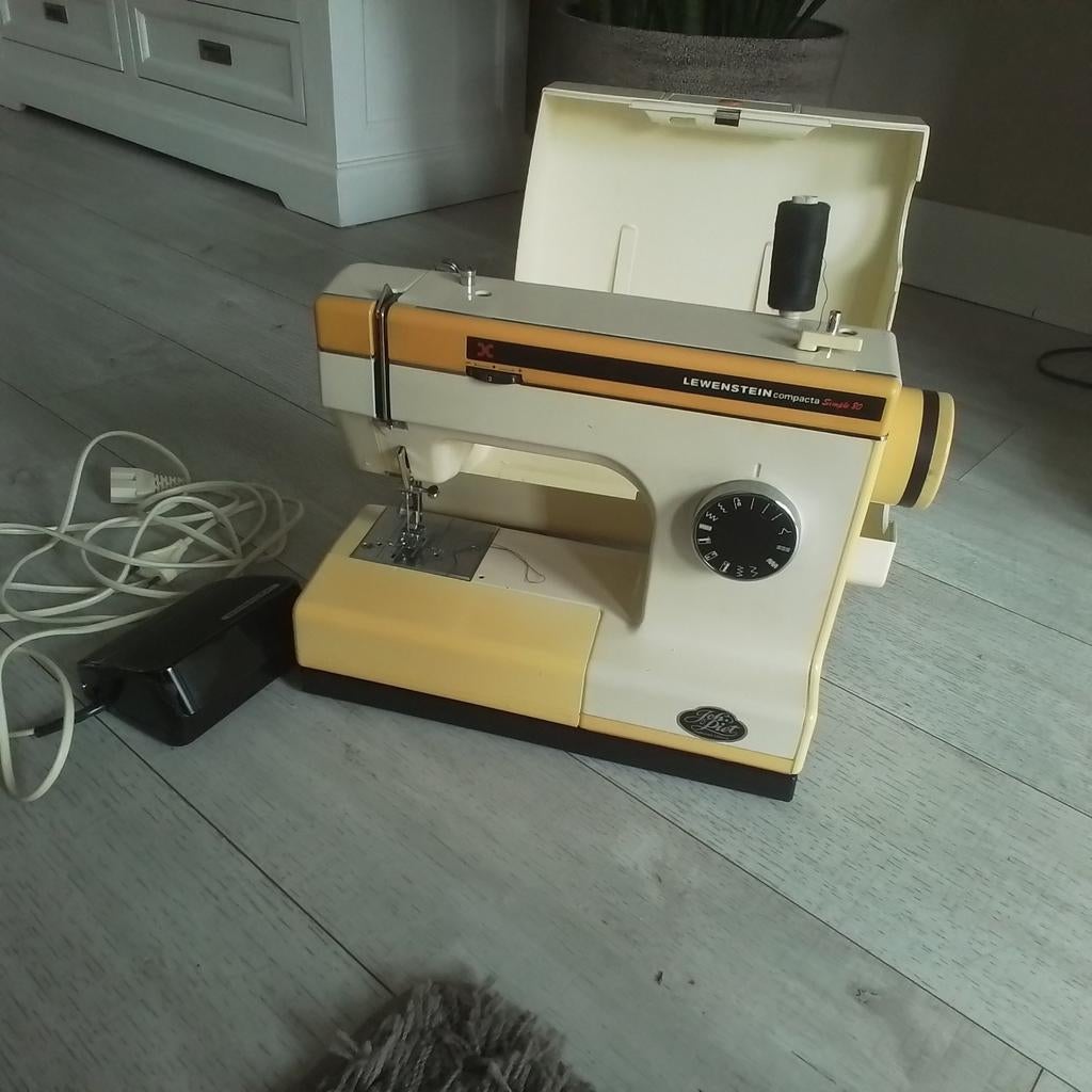 Lewenstein naaimachine, Ophalen of Verzenden, Gebruikt, Naaimachine, Overige merken