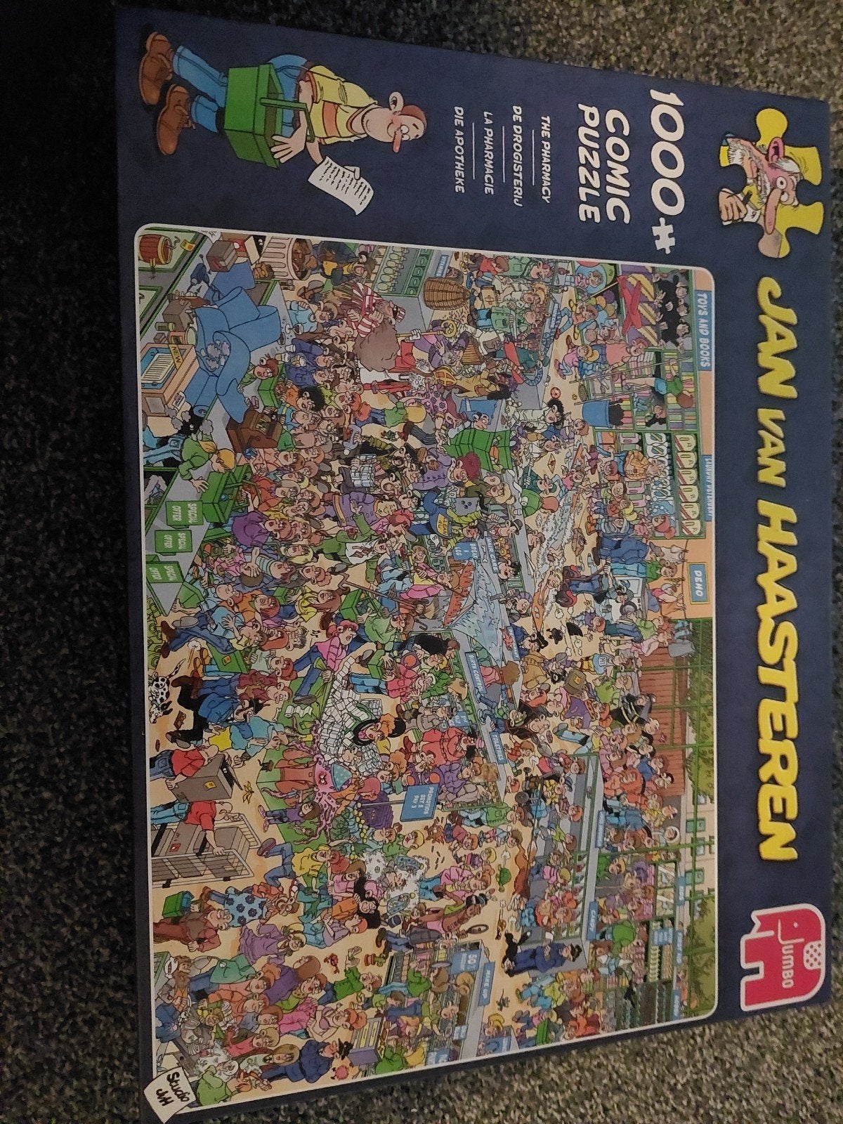 Jan van Haasteren De Drogisterij 1000+ stukjes, Ophalen, 500 t/m 1500 stukjes, Zo goed als nieuw, Legpuzzel