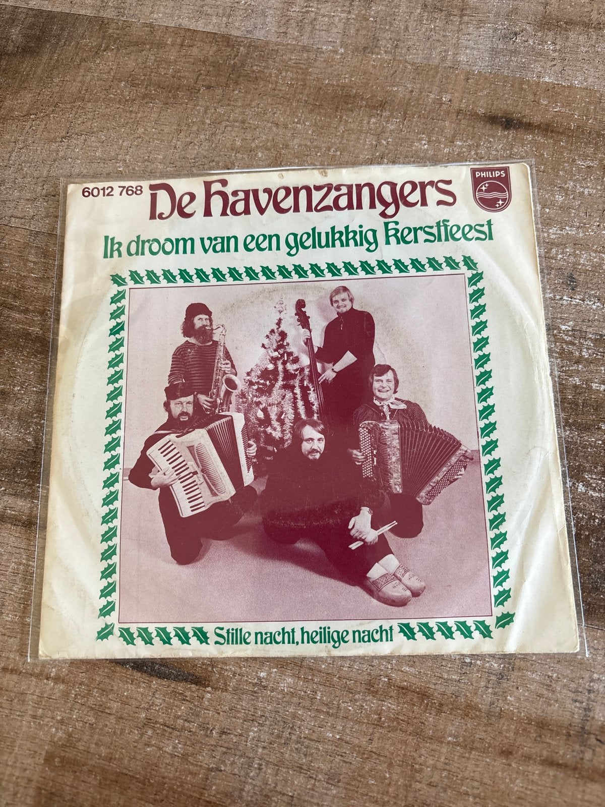 De Havenzangers - Ik droom van een gelukkig Kerstfeest, LP, Gebruikt, 7 inch, Ophalen of Verzenden