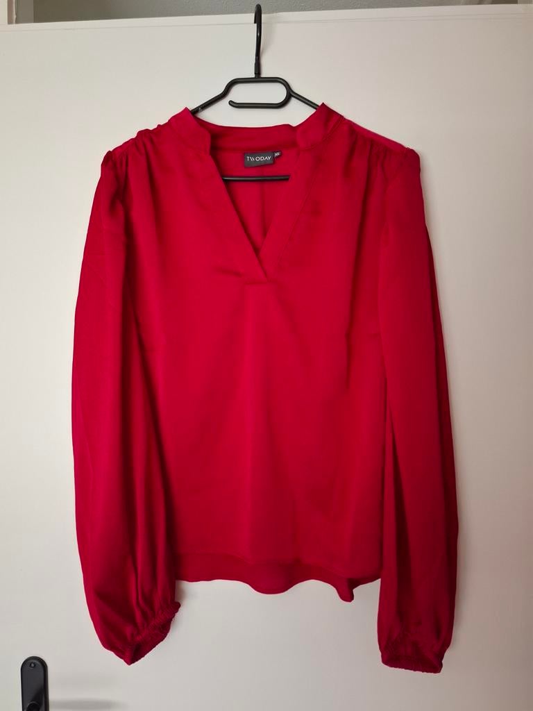 Rode tuniek Twoday maat XL, Twoday, Maat 46/48 (XL) of groter, Ophalen of Verzenden, Zo goed als nieuw