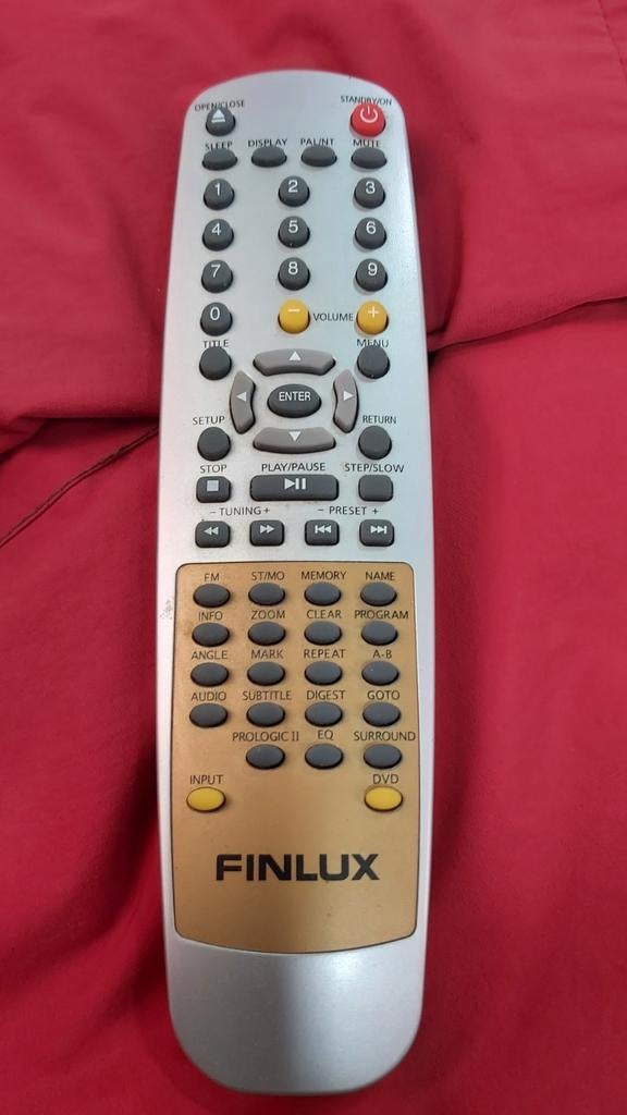 Finlux afstandsbediening KF-8777A voor een surroundset, Audio, Tv en Foto, Afstandsbedieningen, Ophalen of Verzenden