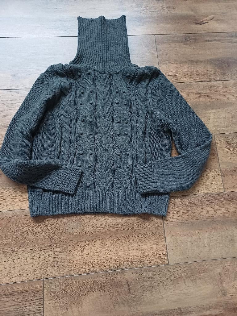 leuke donker grijze coltrui 36, Ophalen of Verzenden, Nieuw, Maat 36 (S), Grijs