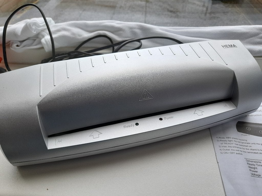 Lamineer-apparaat A4, Diversen, Bureau-accessoires, Ophalen, Zo goed als nieuw
