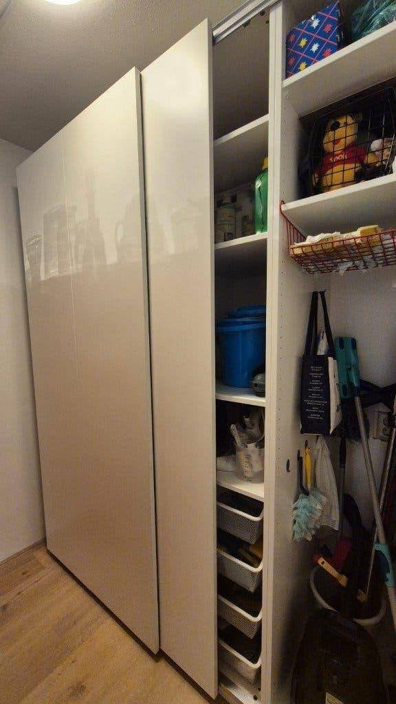 Ikea Pax schuifdeurkast met inrichting - Zo goed als 045311, Huis en Inrichting, Kasten | Kledingkasten, 200 cm of meer, Nieuw