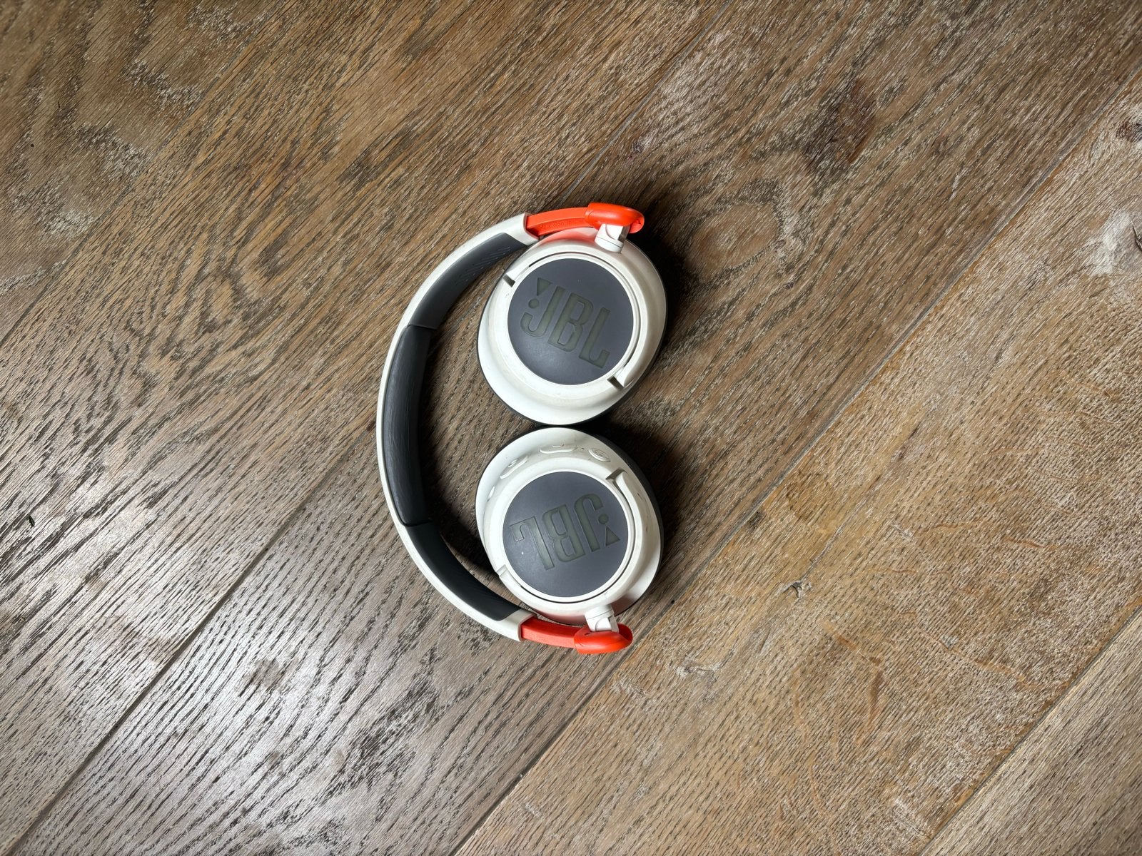 JBL bluetooth koptelefoon Wit/Oranje kids, Audio, Tv en Foto, Koptelefoons, JBL, Bluetooth, On-ear, Ophalen of Verzenden