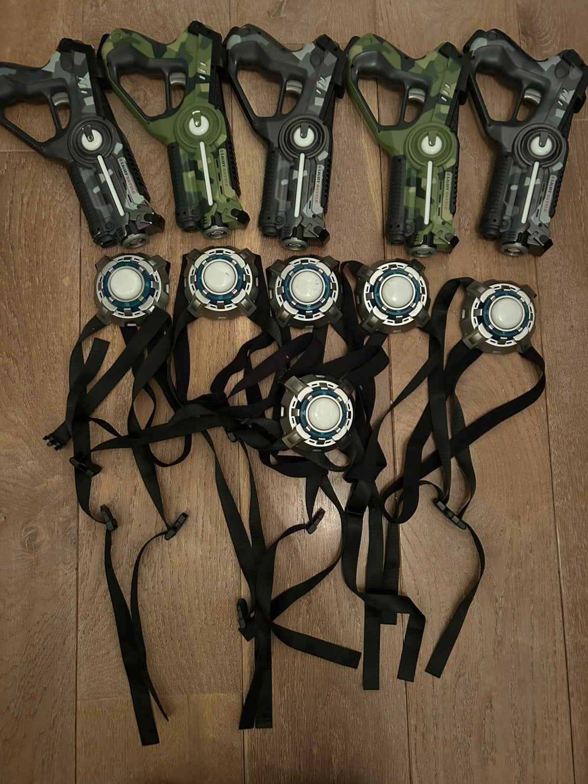 Light battle laser guns, Ophalen of Verzenden, Gebruikt