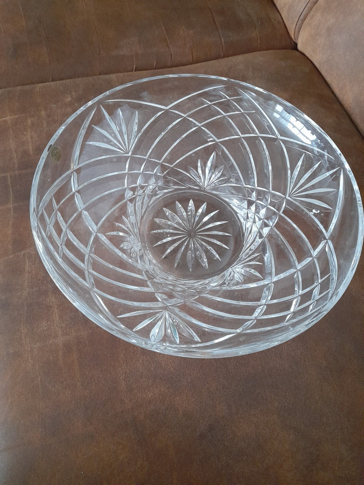 Capri Crystal Fruitschaal - 24% Loodkristal Italië, Ophalen of Verzenden