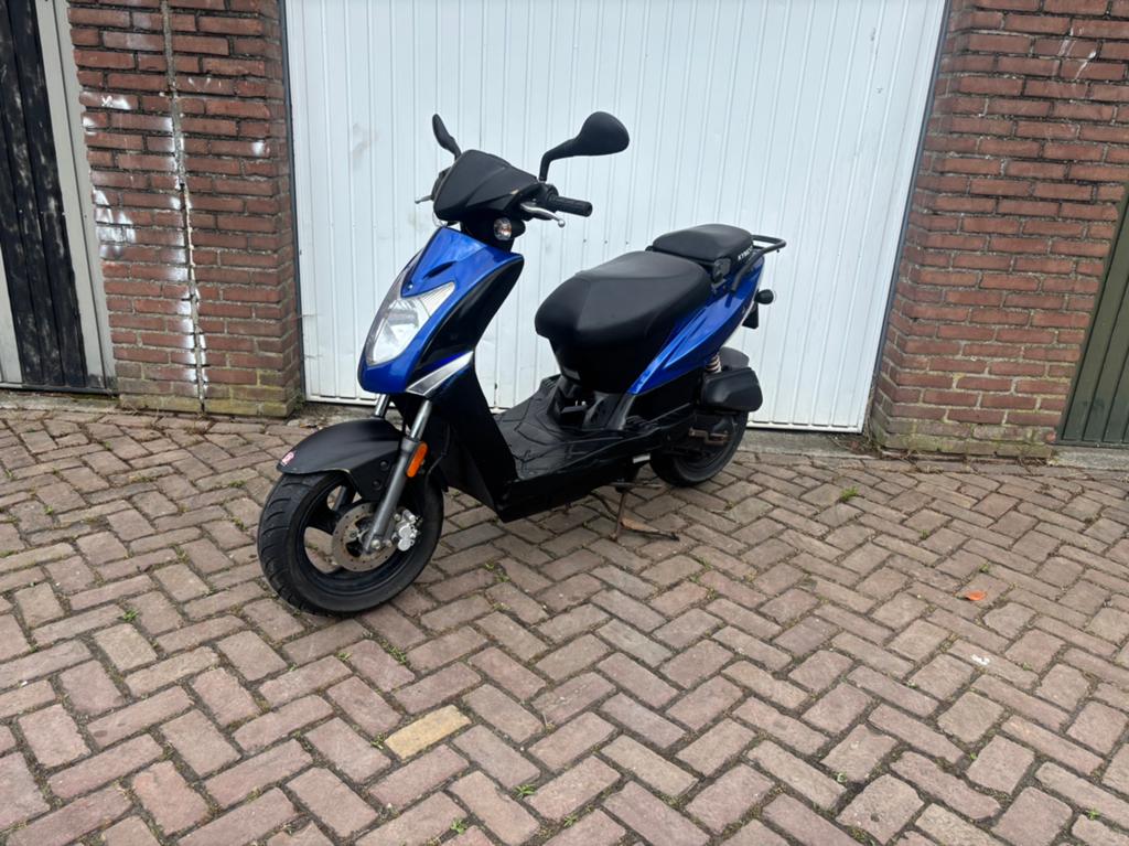Kymco Agility, Fietsen en Brommers, Ophalen, Maximaal 45 km/u, Zo goed als nieuw, 50 cc