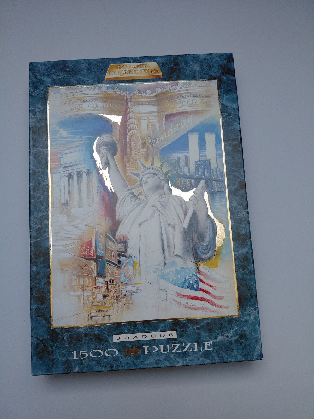 Jumbo New York 1500+ Puzzel - Golden Collection, Ophalen of Verzenden, Meer dan 1500 stukjes, Gebruikt, Legpuzzel