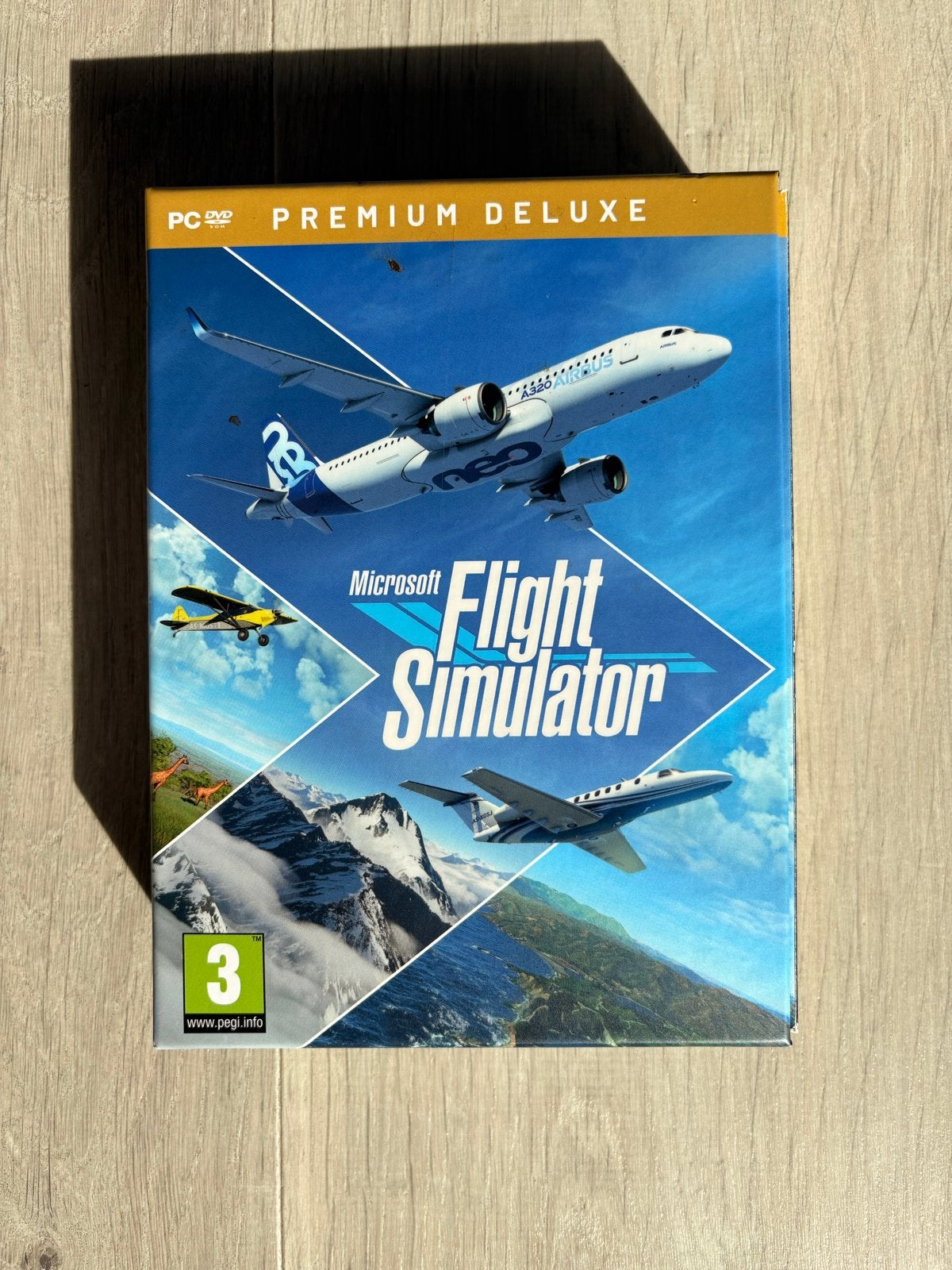 Microsoft Flight Simulator Premium Deluxe PC DVD, Online, 1 speler, Virtual Reality, Ophalen of Verzenden