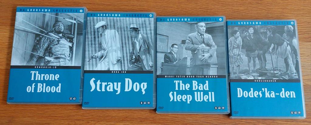 4 x Kurosawa, Vanaf 16 jaar, Ophalen of Verzenden, Zo goed als nieuw