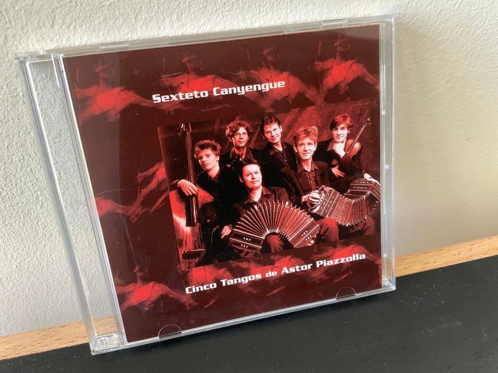 CD Sexteto Canyengue - Cinco Tangos de Astor Piazolla, Verzenden, Zo goed als nieuw