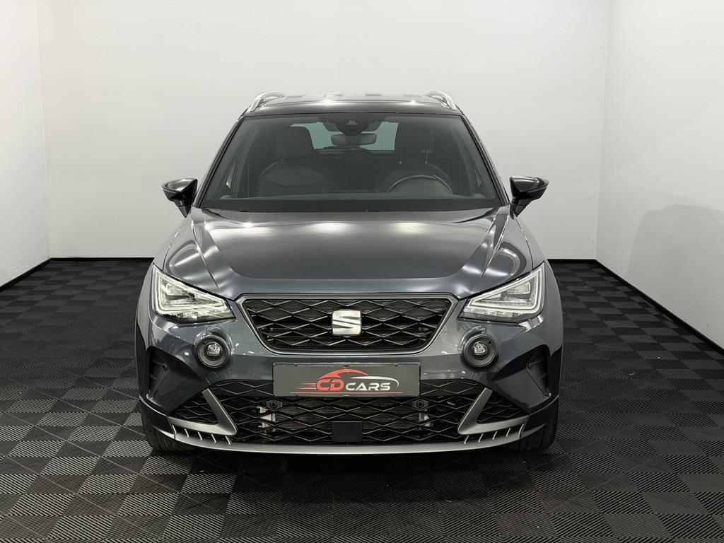 SEAT Arona 1.5 EcoTSI FR Business Connect Camera, Navi, Keyl, 1131 kg, Arona, 150 pk, Blauw