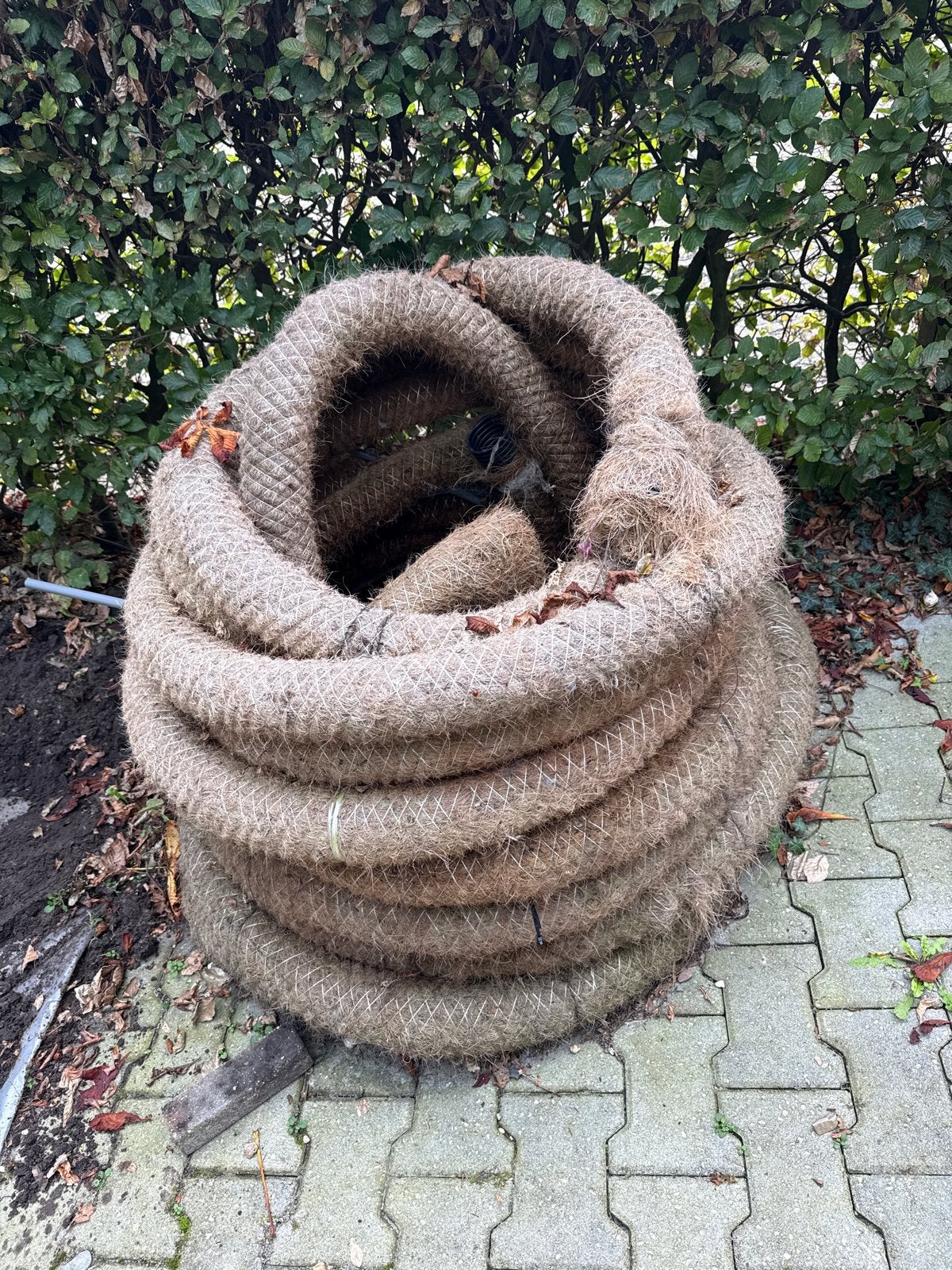 Drainagebuis 80mm - Minimaal 10 meter, Ophalen, Gebruikt