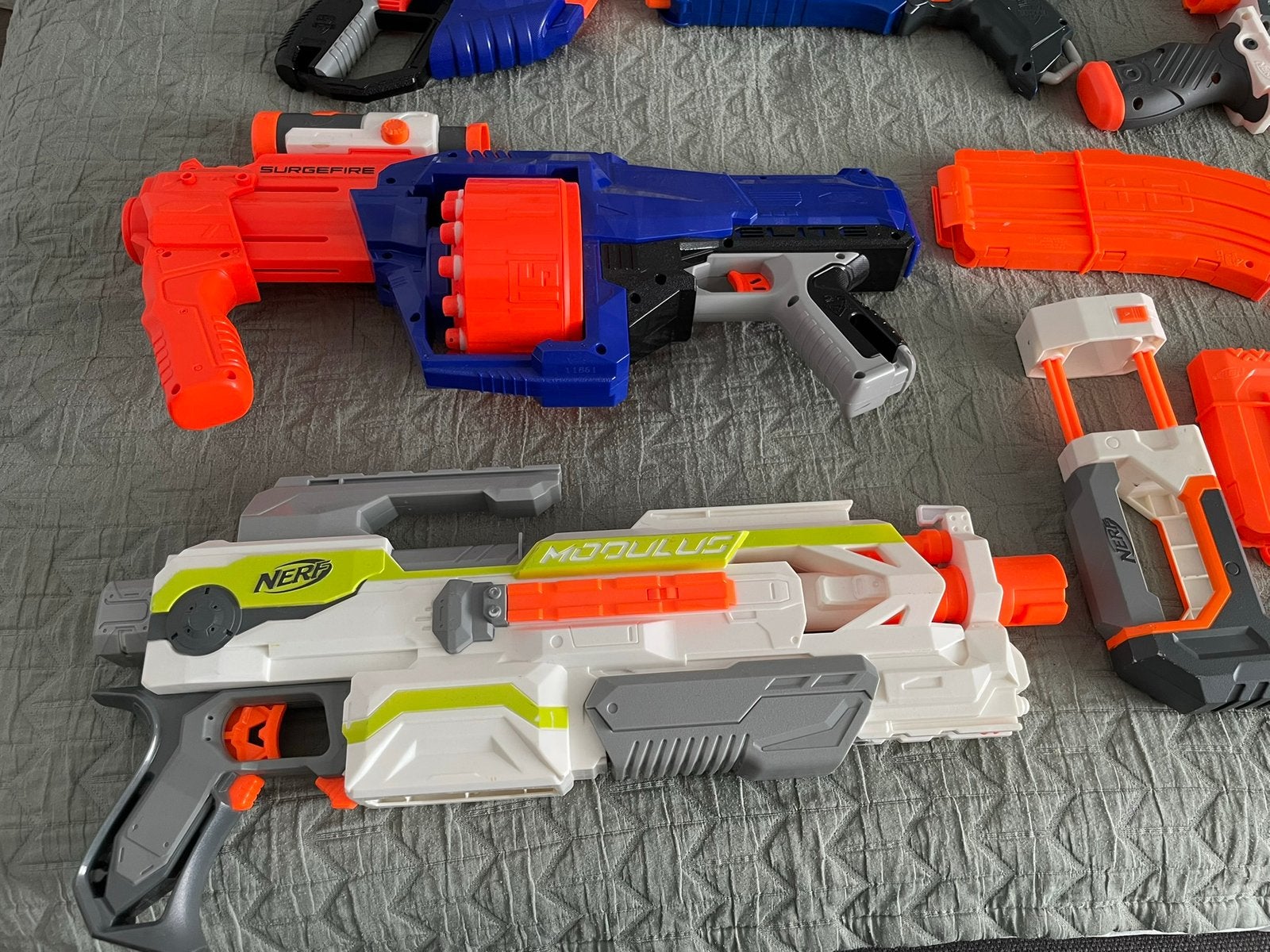 Nerf collectie, Kinderen en Baby's, Speelgoed | Buiten | Actiespeelgoed, Ophalen, Zo goed als nieuw