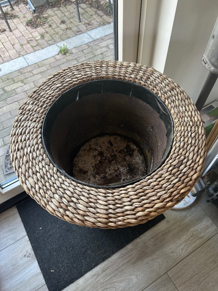 Bloempot / mand, Ophalen, Overige materialen, Gebruikt, 40 cm of meer