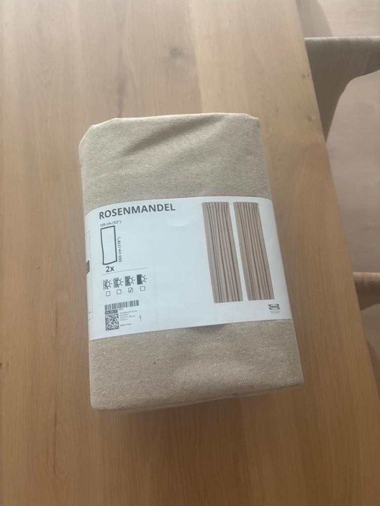 Ikea NIEUW Rosenmandel gordijnen, Verzenden, Nieuw
